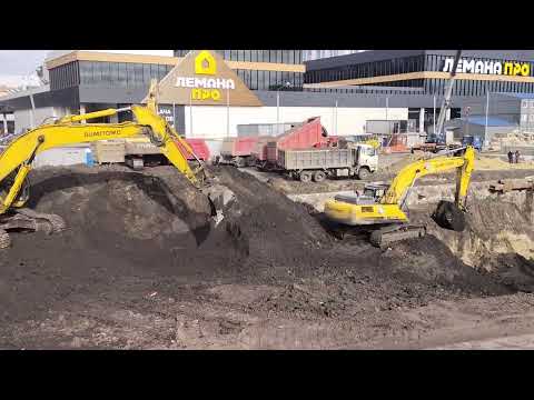 Видео: На площадке ЗИЛ Бирюлёвской линии заливают бетон и идёт раскрытие тупиков