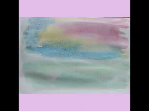 Видео: Добери колорит пори року(акварель" по мокрому")2 клас НУШ