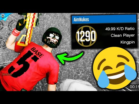 Видео: 50 KD Трайхард Грифер унижен в GTA Online!