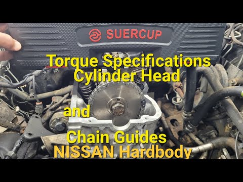 Видео: Характеристики момента затяжки головки блока цилиндров Nissan D21 Hardbody и цепи ГРМ #suercup#