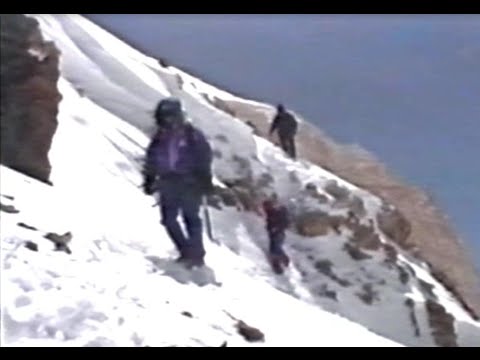 Видео: Валерий Хрищатый последние съемки, Хан Тенгри 1993