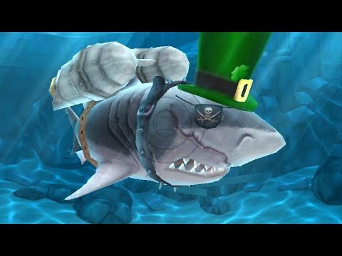 Видео: Hungry Shark Evolution 3.7.0 старая версия. Мегалодон и реактивный ранец