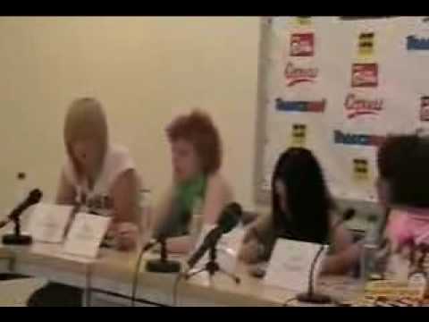 Видео: "Ранетки" пресс-конференция Киев