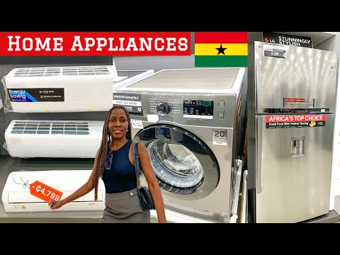 Видео: Давайте отправимся за бытовой техникой в ​​Аккре, Гана 🇬🇭 (кондиционеры, стиральные машины и мног...