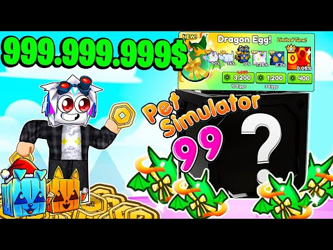 Видео: ПОТРАТИЛ РОБУКСЫ И ВЫБИЛ НОВЫХ HUGE ПИТОМЦЕВ В ПЕТ СИМУЛЯТОР 99! 3 СЕРИЯ ROBLOX Pet Simulator 99