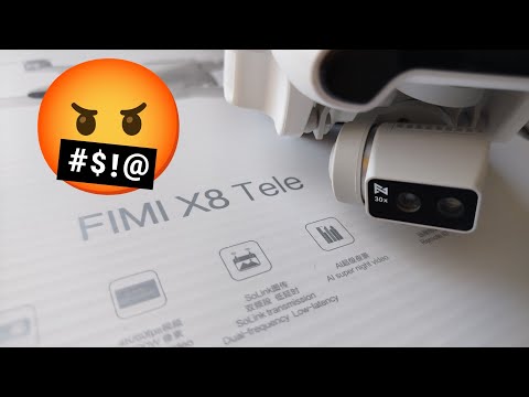 Видео: fimi x8 tele посмотри перед покупкой!!!