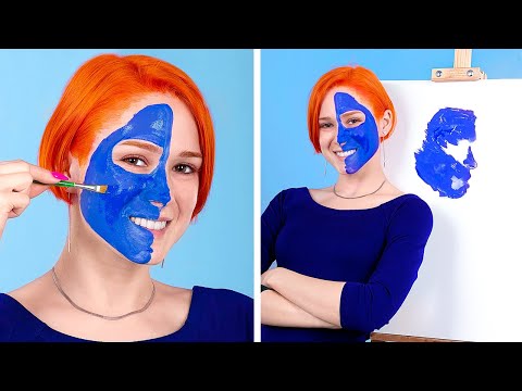 Видео: Классные творческие идеи и лайфхаки для рисования!