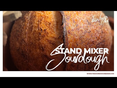 Видео: Закваска для стационарного миксера: деревенский хлеб