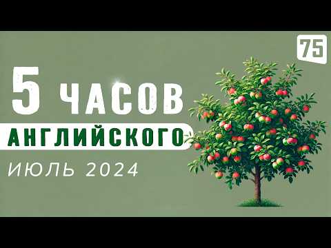 Видео: Погружение в английский, 5-часовая аудио тренировка | Английский на слух