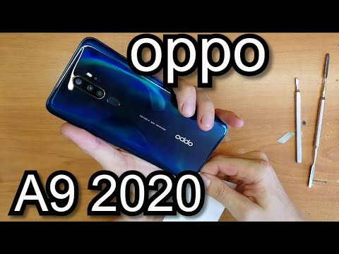 Видео: Oppo A9 2020 Замена дисплея