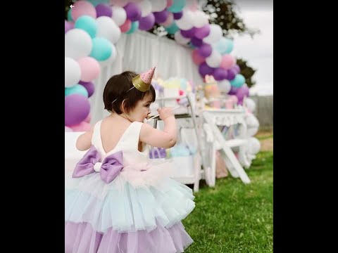 Видео: Детское Платье С Воланами Из Фатина Шьём Платье Для Девочки МК ч.1