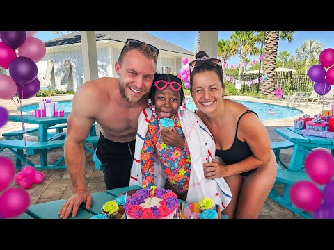 Видео: Празднование 7-летия Тианны!