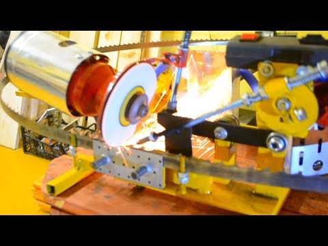 Видео: diy самодельный ЗАТОЧНОЙ СТАНОК ДЛЯ ЛЕНТОЧНЫХ ПИЛ  GRINDING MACHINE FOR BAND SAWS
