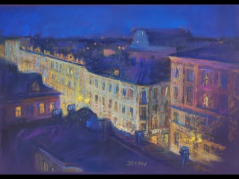 Видео: Эфир с художником Еленой Прудниковой. 9 августа 19:00. Говорим о пастели, рисуем городской пейзаж