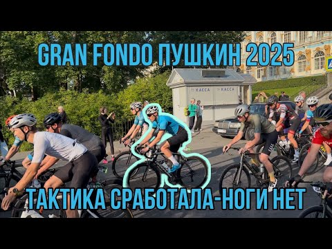 Видео: GRAN FONDO ПУШКИН ТАКТИКА СРАБОТАЛА-НОГИ НЕТ