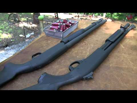 Видео: Mossberg 590 против Remington 870
