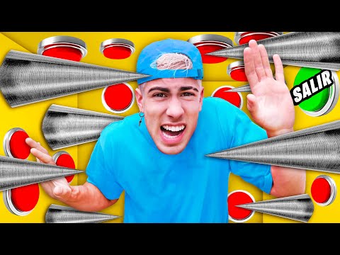 Видео: 100 ТАИНСТВЕННЫХ КНОПОК, ТОЛЬКО 1 ДЛЯ ПОБЕГА !!!