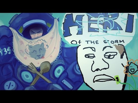Видео: ▼Обзор Heri Of the Storm и Дота-срачи (ЗБТ)