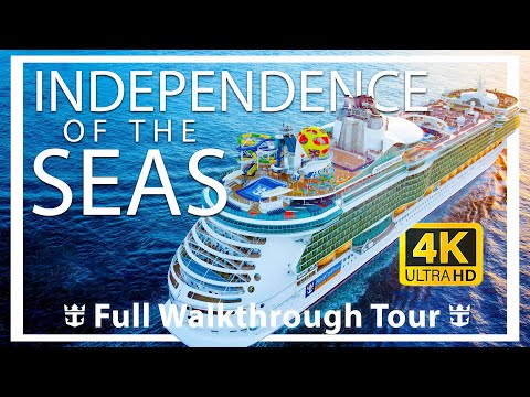 Видео: Independence of the Seas | Полная экскурсия по кораблю и обзор | Класс Freedom | Royal Caribbean ...