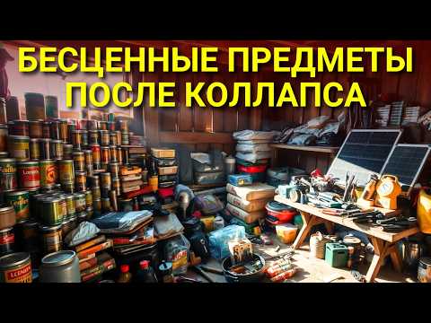 Видео: 50 предметов, которые будут БЕСЦЕННЫ для выживания при КОЛЛАПСЕ