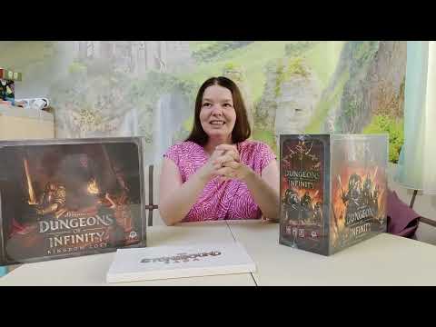 Видео: Распаковка: Dungeons of Infinity KS Edition