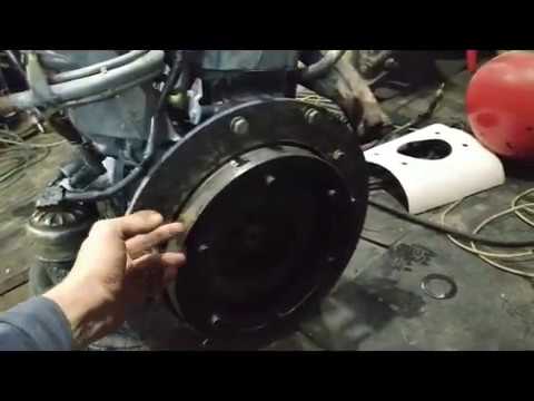 Видео: Саморобний трактор. З'єднання кпп ЗІЛ-130 з двигуном Мерседес ОМ601