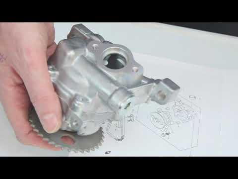 Видео: J20A (2L) Suzuki маслонасос и цепь маслонасоса