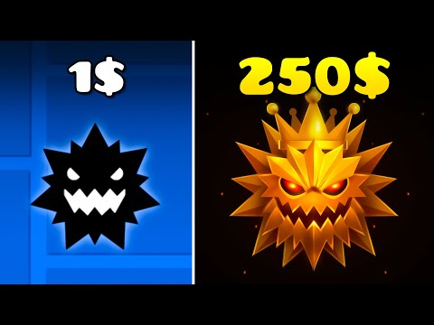 Видео: Дуэль за 1$ vs 250$ в Geometry Dash