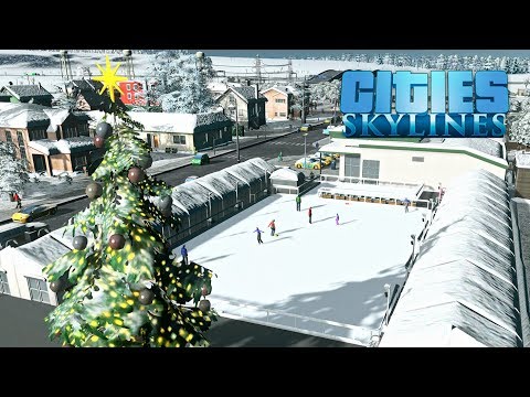 Видео: Cities Skylines - Первый снег! #2