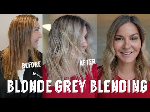 Видео: Преображение волос с Лорин: сочетание седых и светлых оттенков, сессия 2, эпизод 270