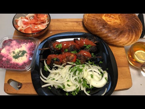 Видео: ШАШЛЫК| МАКАРОНЫ С ТУШНЯКОМ| МУКБАНГ MUKBANG