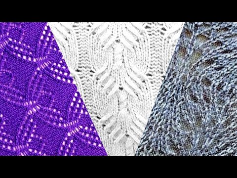 Видео: Вязание спицами: лучшие схемы узоров. Knitting: the best patterns.