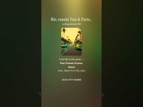 Видео: Рио, беги, Форсаж 1