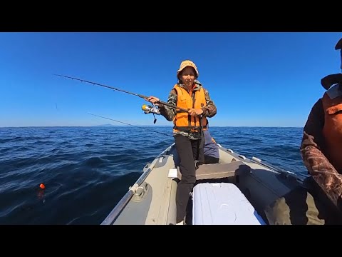 Видео: Вот ЭТО рыбалка! Целый день в море ловили рыбу.