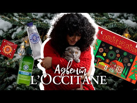 Видео: Адвент-календарь Loccitane! Новогодняя раскотовка!
