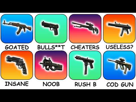 Видео: Каждое оружие в Counter-Strike: объяснение за 10 минут