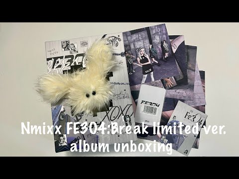 Видео: распаковка альбома nmixx FE3O4:Break | nmixx album unboxing 🪼