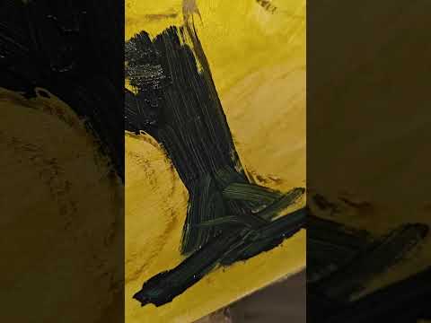 Видео: Процесс создания картины в золотой рамке. 