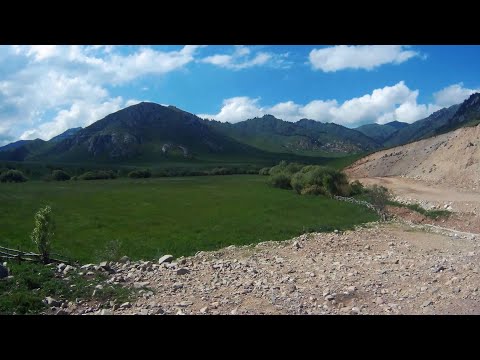 Видео: Кыргызстан. Долонский пруд и ночевка в юрте. (День 7-9)