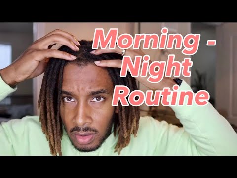 Видео: Как правильно увлажнять локоны | Утренний и вечерний уход за дредами #starterlocs #утренняярутина