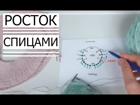 Видео: ►ЧТО ТАКОЕ РОСТОК В ВЯЗАНИИ? Мастер Класс по вязанию Ростка.  Master class on knitting Rostock.