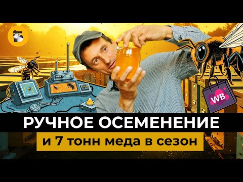 Видео: Осеменил пчел и довел урожай до 7 тонн меда. Уникальный пчеловод из Татарстана «взорвал» маркетплейс