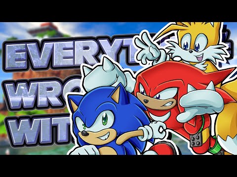 Видео: Всё, что не так с героями Sonic за 27 с половиной минут (при участии @HonestBiggums)
