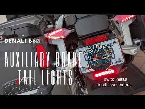 Видео: Модернизация стоп-сигнала BMW R1300 GS/A: максимальная модернизация