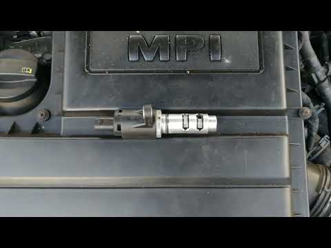 Видео: 1.6 MPI CWVA причина стука найдена. Клапан фазорегулятора под замену (04E 906 455 N).