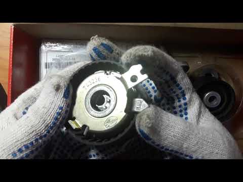 Видео: Бракованный натяжной ролик ГРМ на двигателе к4м (Ларгус)