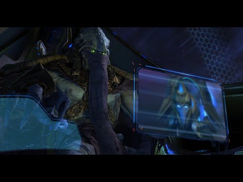 Видео: StarCraft II Legacy of the Void - Прохождение - Пролог - Предчуствие тьмы - Эксперт