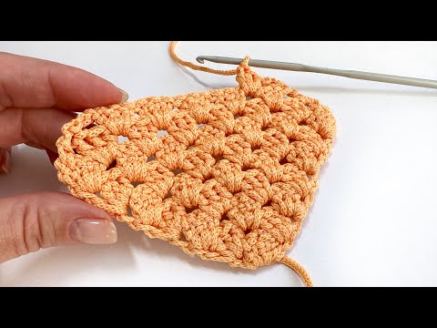 Видео: 🤗Обязательно посмотри этот урок!  Квадрат крючком от угла, быстро и легко!