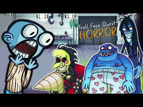 Видео: ЗАТРОЛИЛ ВСЕ ХОРРОРЫ! Веселая игра Troll Face Quest Horror от Cool GAMES