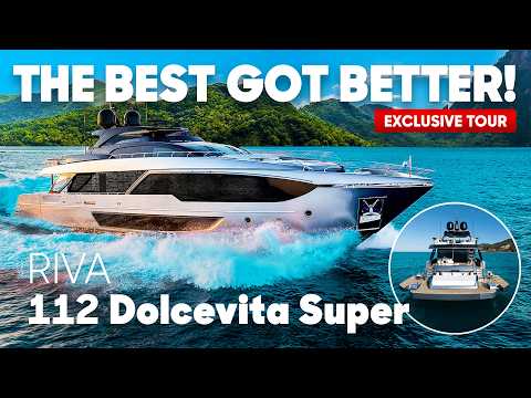 Видео: Самая красивая 100-футовая яхта всех времен? Riva 112 Dolcevita Super — обзор и обзор